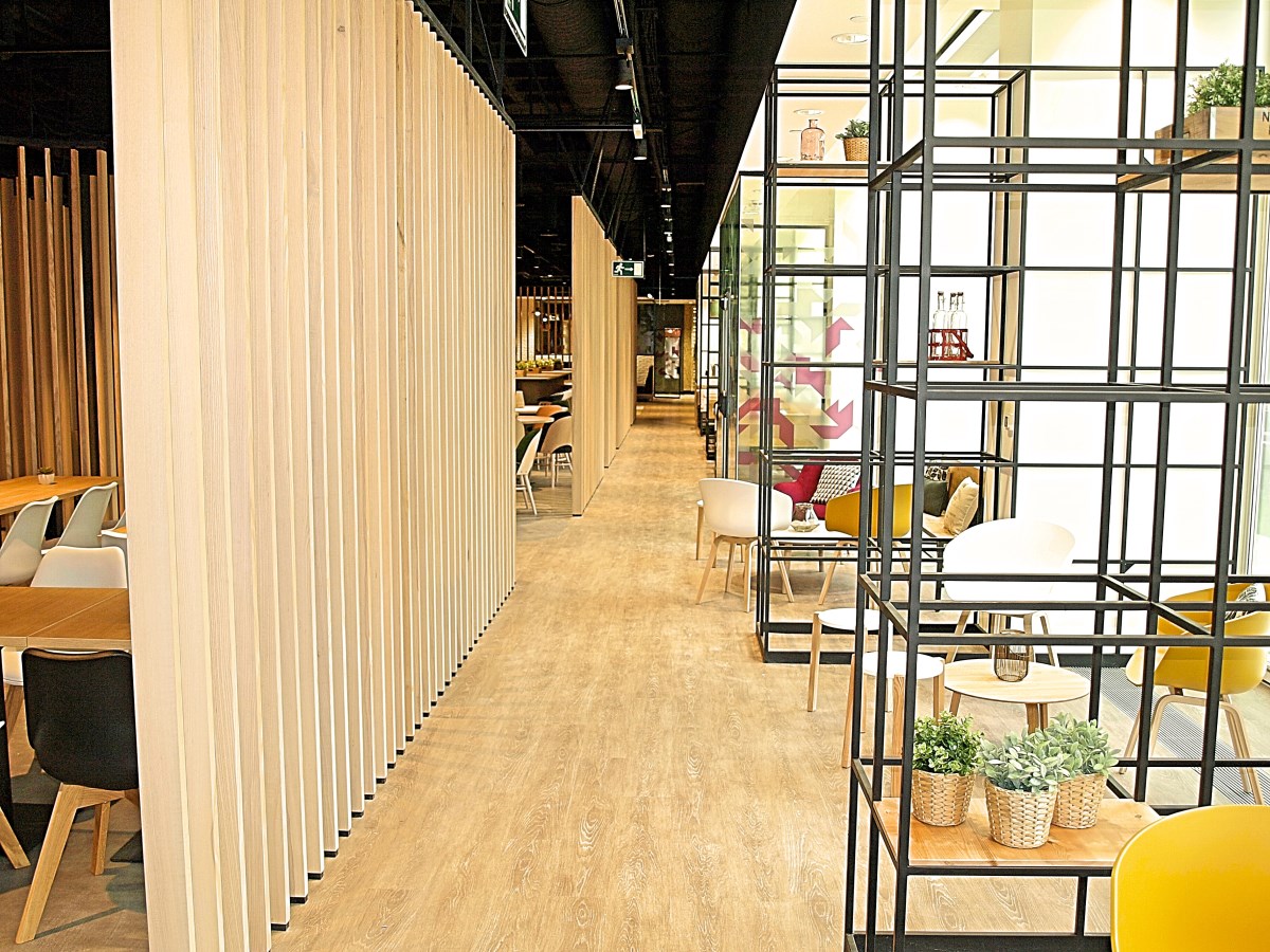 Madera: Separadores verticales